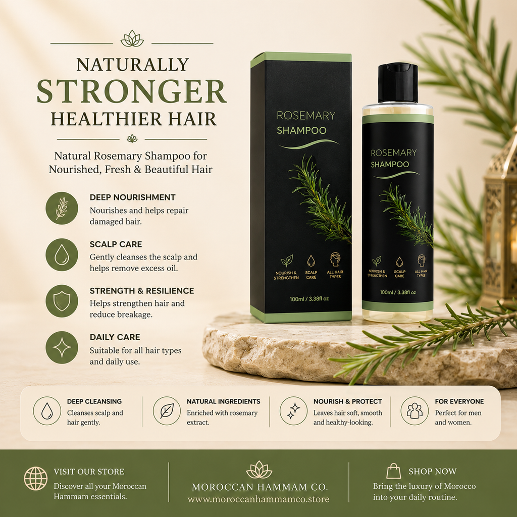 Natural Rosemary Shampoo – Strengthening & Nourishing Shampoo for Healthy Hair