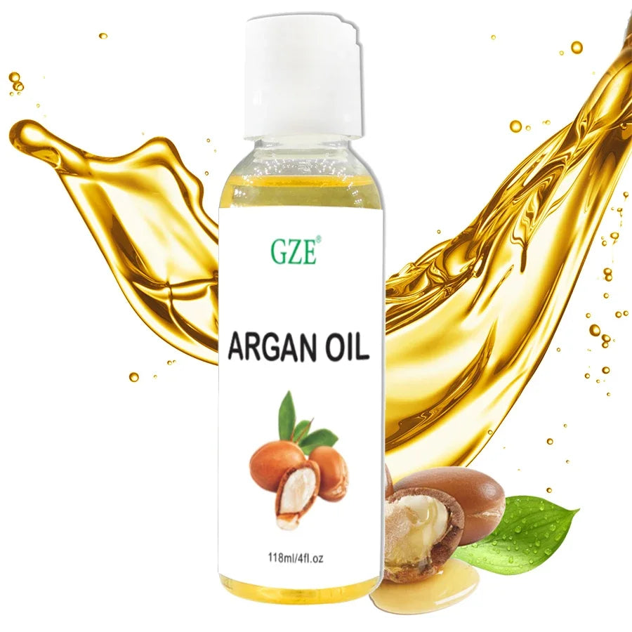 Pure Moroccan Argan Oil – Cold Pressed Premium Moisturizer for Hair, Face & Body