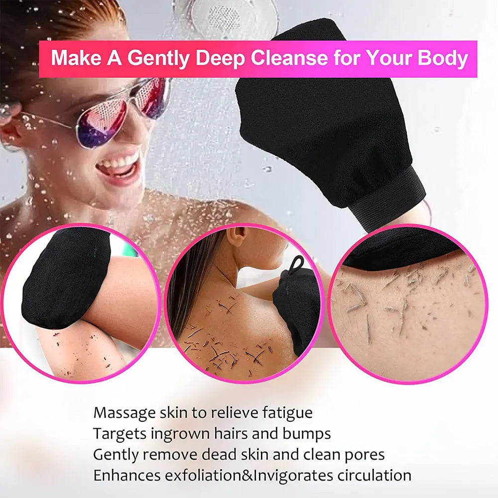 Moroccan Hammam Exfoliating Glove – Dead Skin Remover