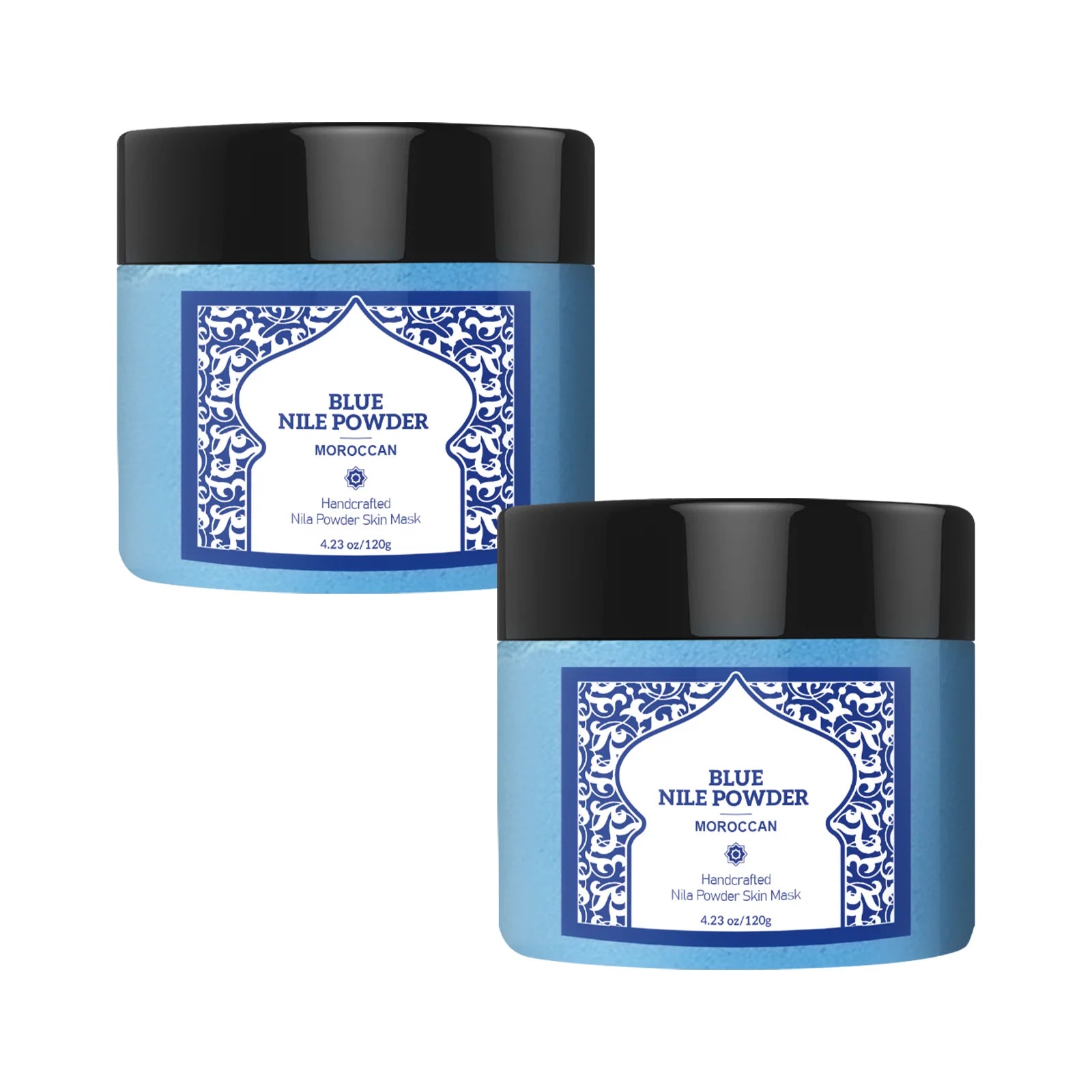 Moroccan Rhassoul Clay Mask – Deep Cleansing Face & Body Mineral Powder (120g)