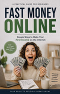 Fast Money Online: Beginner’s Guide to Making Your First Income Online | Digital Products, Freelancing & Online Business PDF